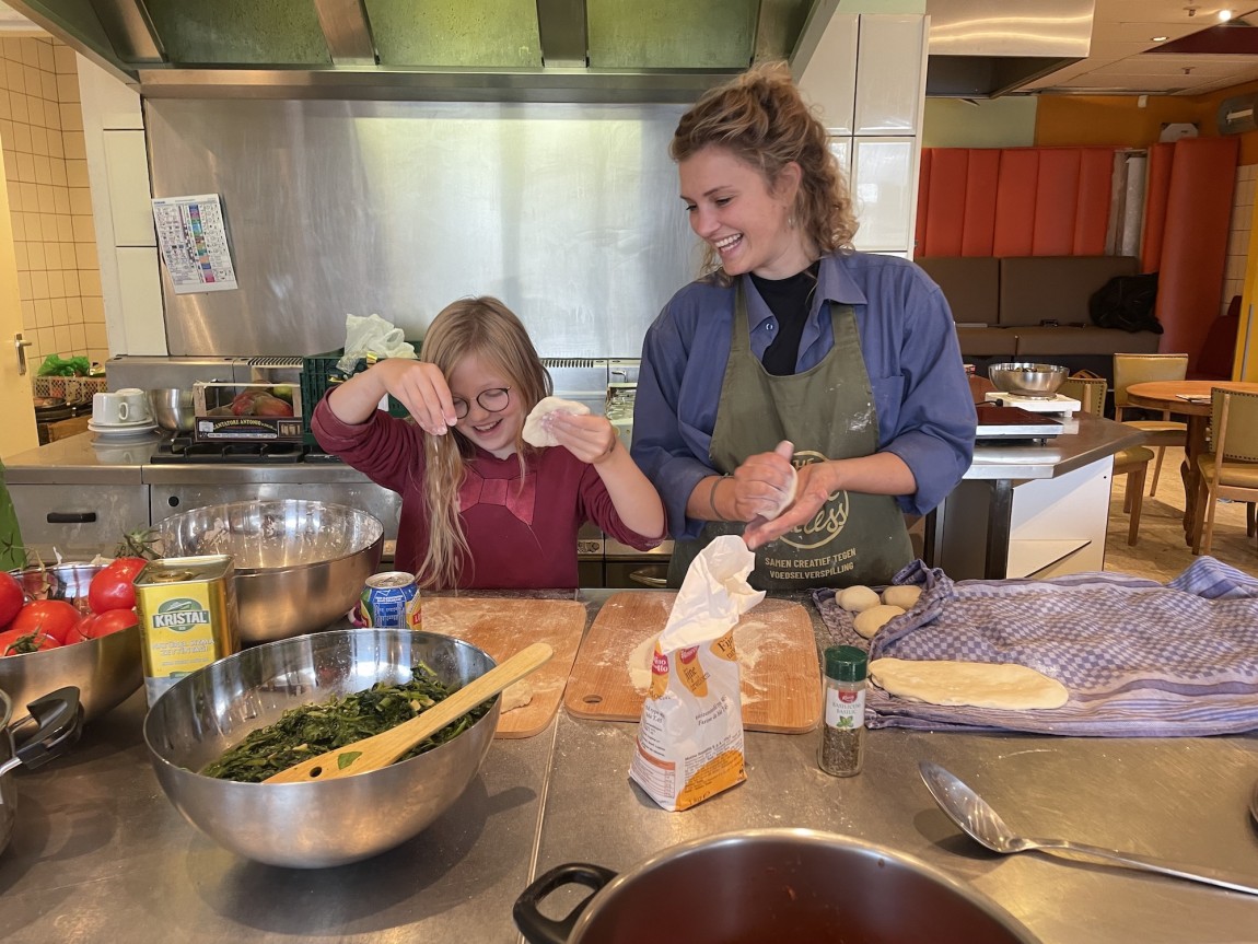 Kliekjesdiner met The waste to success